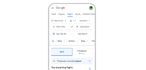 Google推出新功能，帮助用户轻松找到最低机票价格